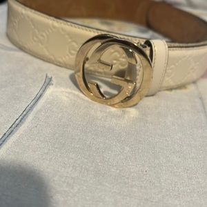 Belt off white had Gucci purse to match listed